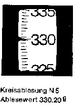 Ablesebeispiel/Winkelmessung